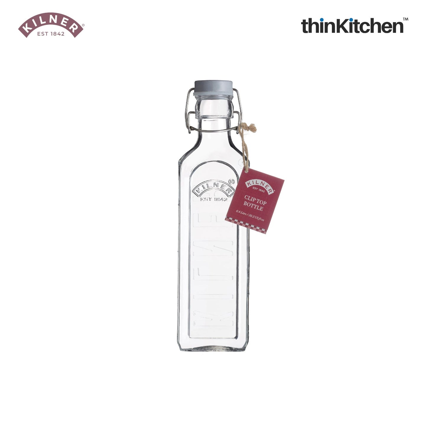Kilner 0 6 Litre New Clip Top Bottle