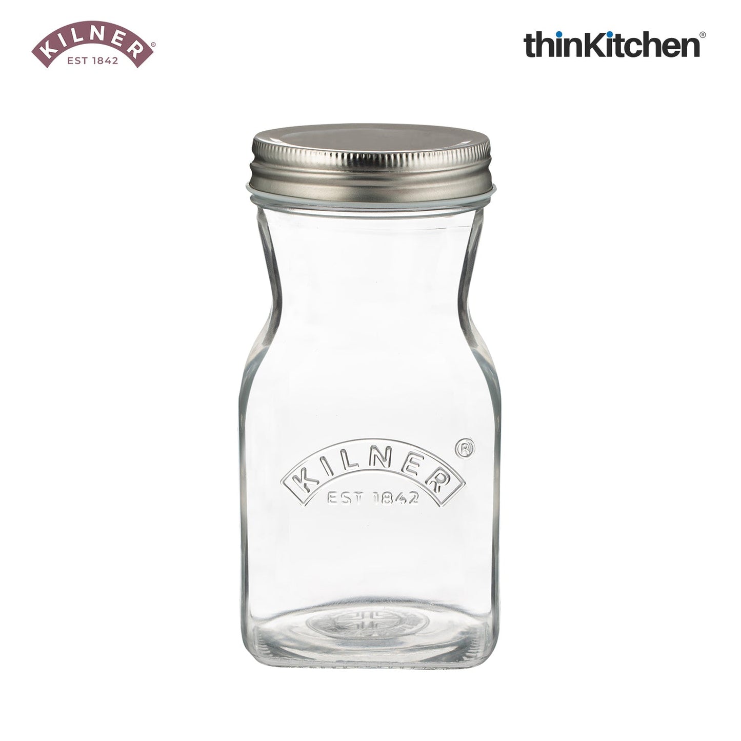 Kilner® Juice & Sauce Bottle Combo – 0.5L and 1L Set for Storing and Preserving Homemade Sauces, Juices, Yogurts, and More