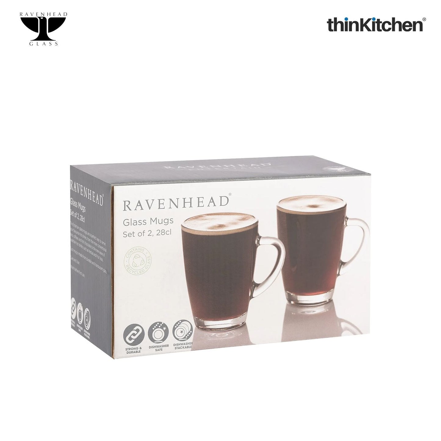 Ravenhead Entertain Mugs Set Of 2 28Cl