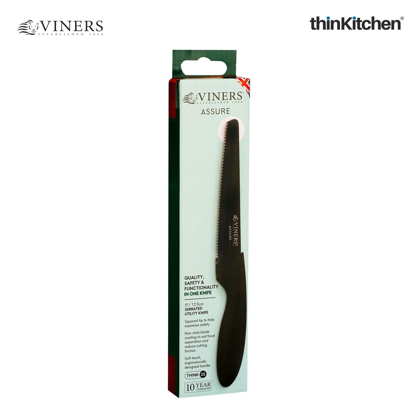 Viners Assure 5" Serrated Utility Knife