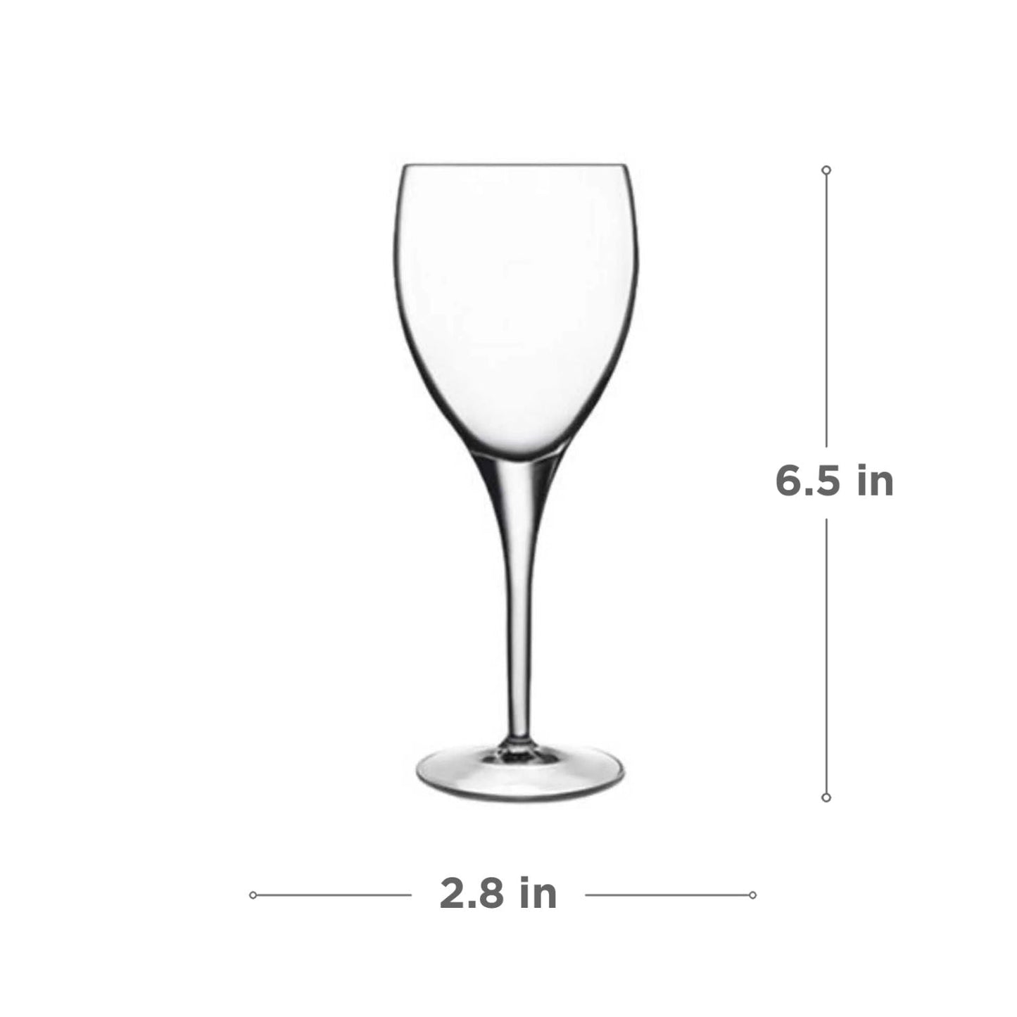 Luigi Bormioli Michelangelo Hi Ball Glass Set Of 6