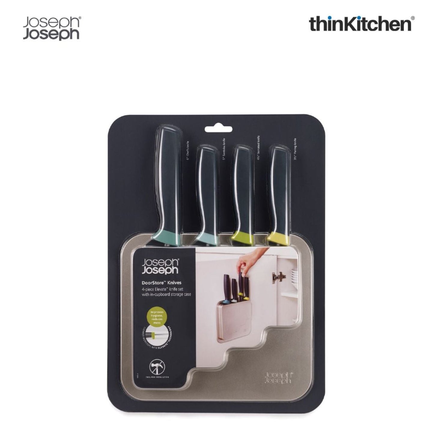 Joseph Joseph DoorStore 4-piece Elevate Knife Set