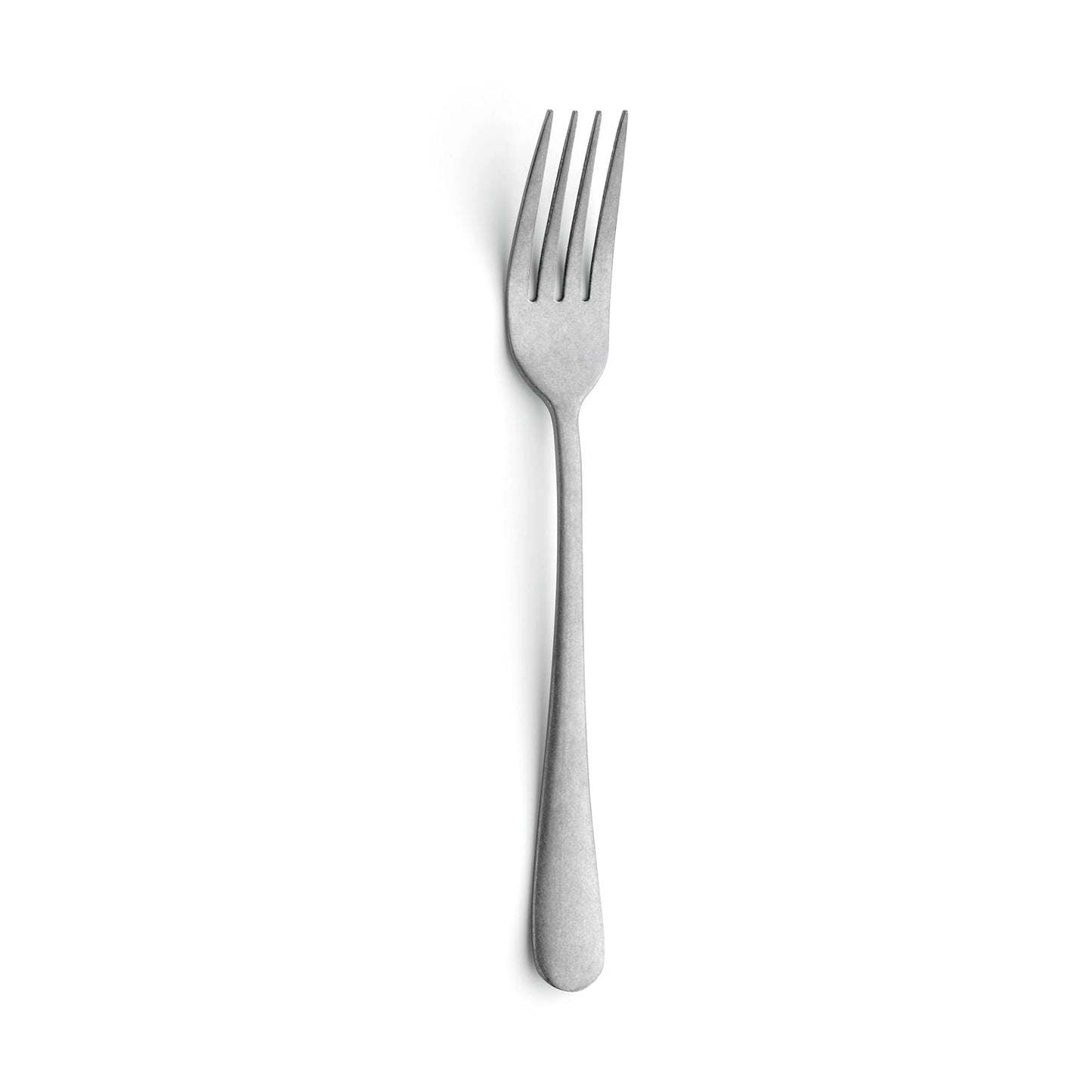 Amefa Austin Stonewash Stainless Steel Dinner Fork Set, 12-Pieces