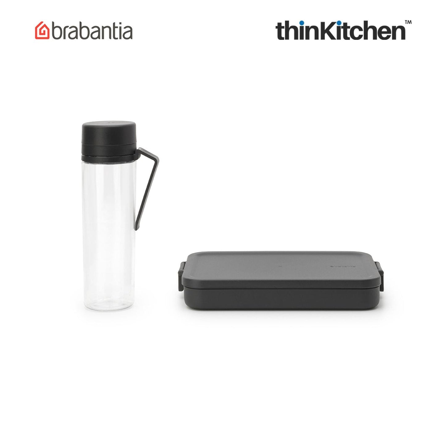 Brabantia Make Take Break Set 2 Pc Dark Grey