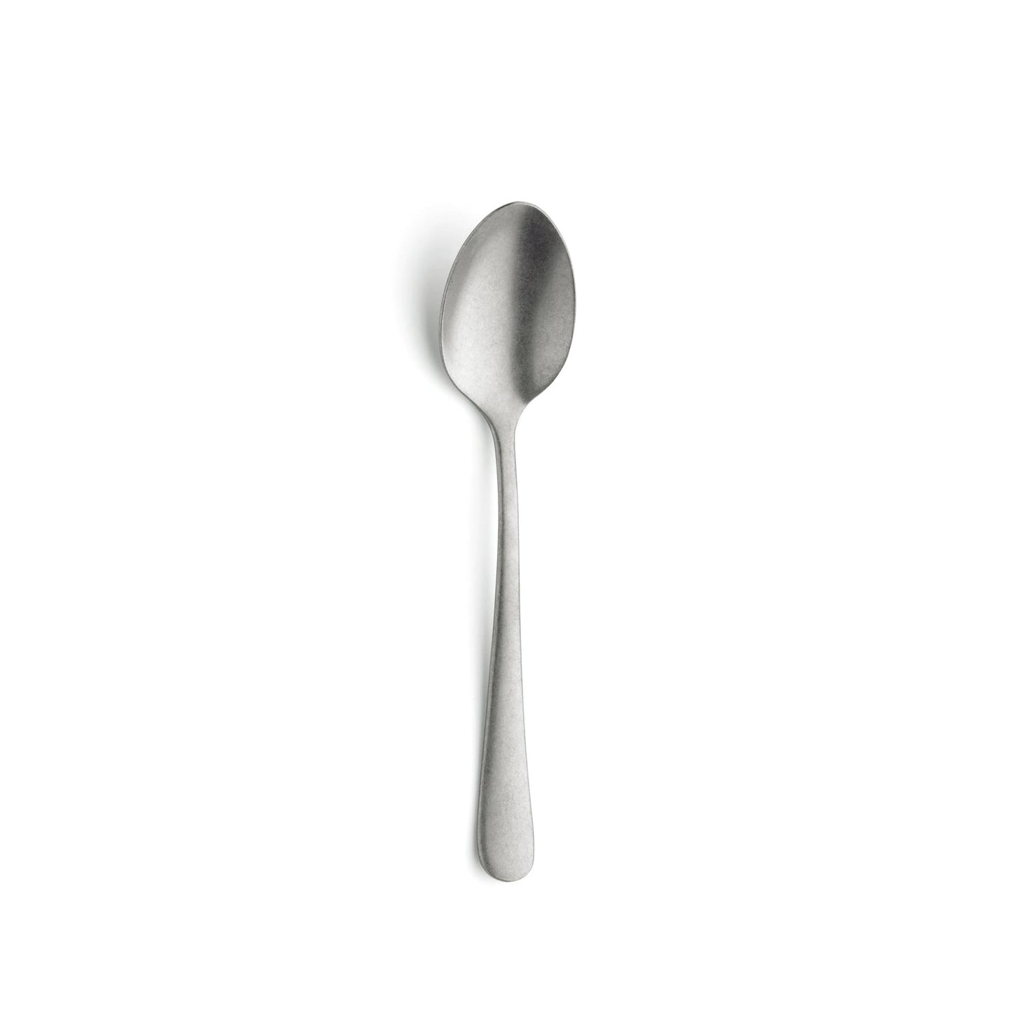 Amefa Austin Stonewash Stainless Steel Medium Teaspoon Set, 12-Pieces