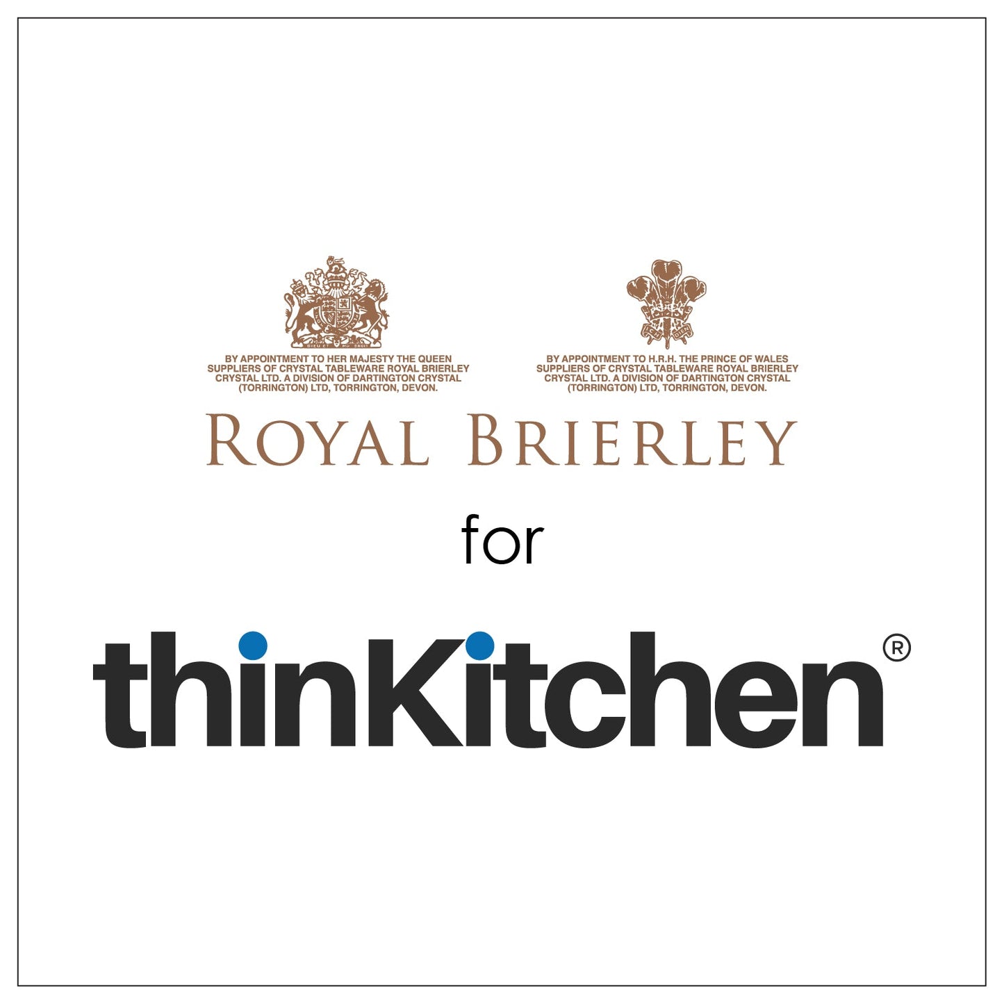 Royal Brierley Barra Ink Blue Globe Tumbler