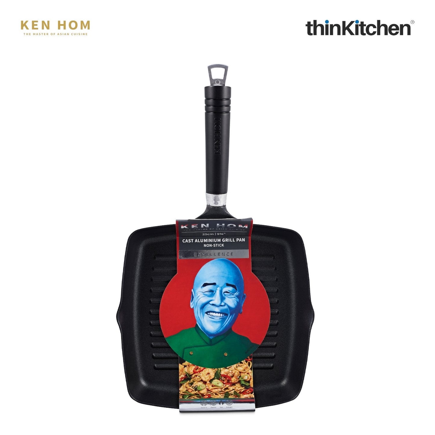 Ken Hom 25 Cm Excellence Grill Pan