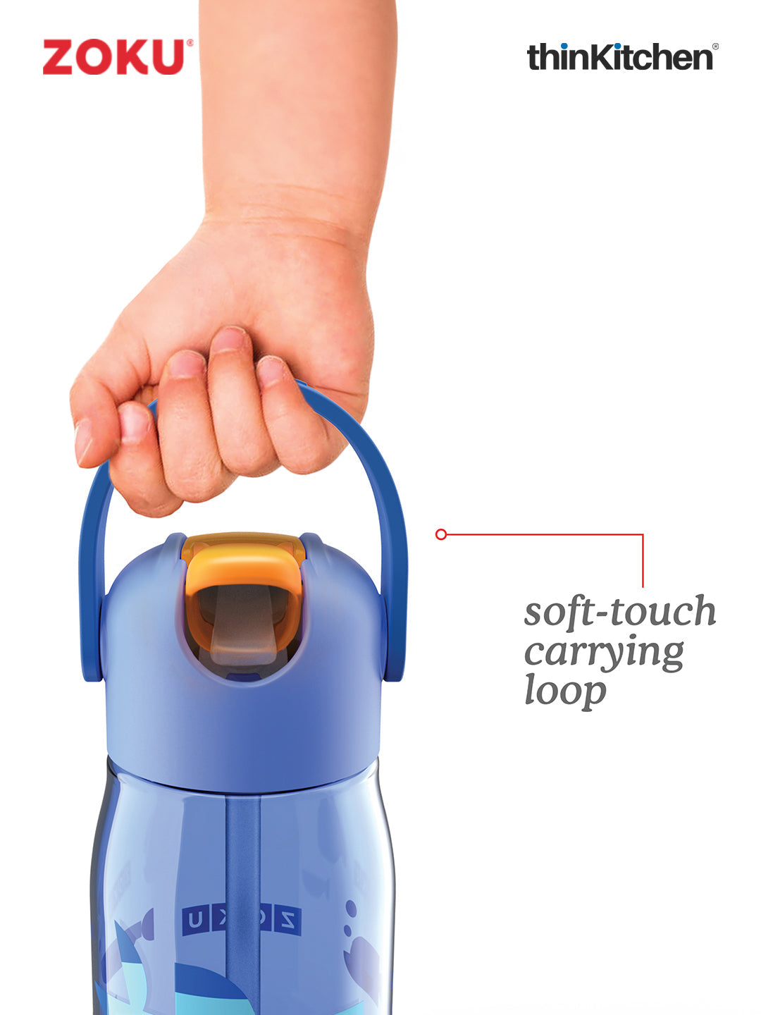 zoku-combo-set-of-kids-flip-straw-bottle-blue-x-neat-bento-box-blue