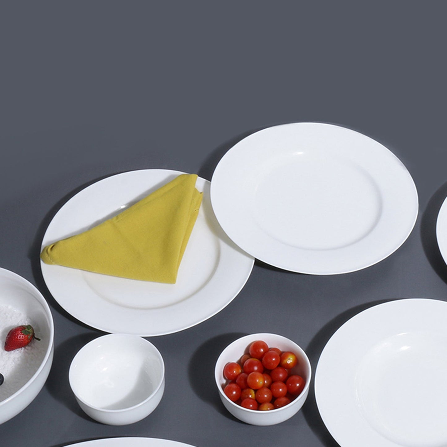 Monno Cupola Dining Set: Plate 18.5 cm x Bowl 15.5 cm (Sets of 2)