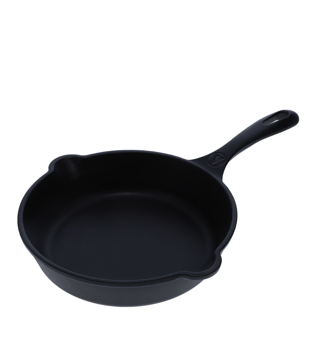 Victoria - SKL-208 Victoria Cast Iron Skillet. Small Frying Pan Seasoned with 100% Kosher Certified Non-GMO Flaxseed Oil, 8", Black - 16