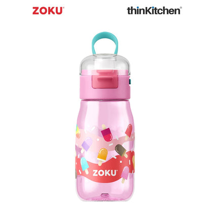 Zoku Pink Party Combo Set- Neat Bento Box x Flip Gulp Bottle