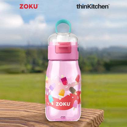 Zoku Pink Party Combo Set- Neat Bento Box x Flip Gulp Bottle