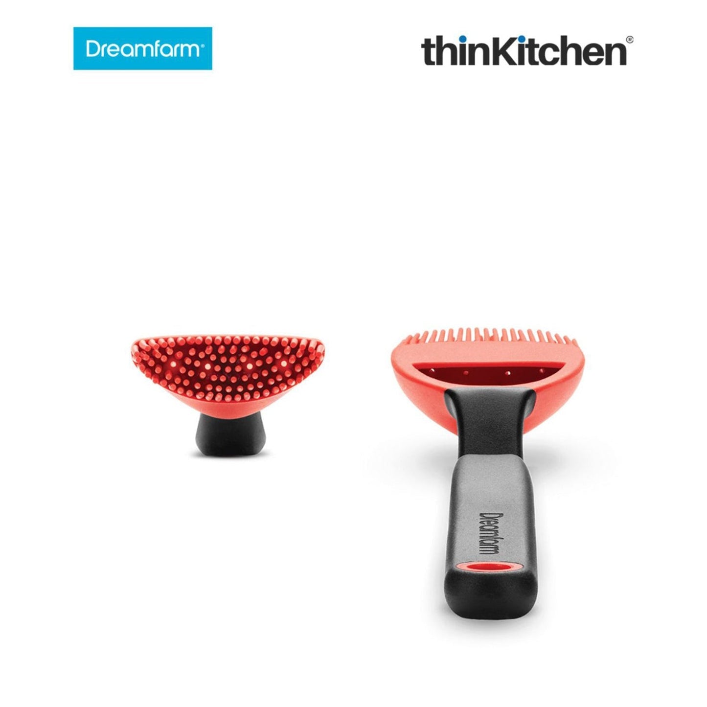 Dreamfarm Stirring Saga: Chopula x Sit-Up Slotted Cooking Spoon Scoop & Straine x Supoon x  Basting Brush with Scoop Reservoir