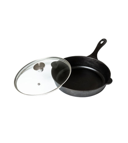 Victoria Round 8-Inch Glass Lid for Cast Iron Skillet or Pan, Custom Made for Only Victoria Brand, Diameter 7.5-Inch