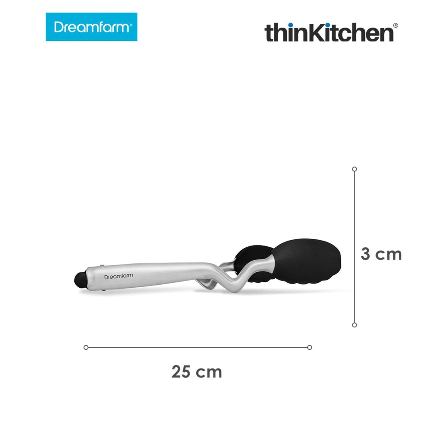 The Dreamfarm Power Prep Kit: Clongs Stainless-Steel Tongs with Silicone Heads x Ograte Two-sided Speed Grater x Sharple Self-Sharpening Vegetable Peeler