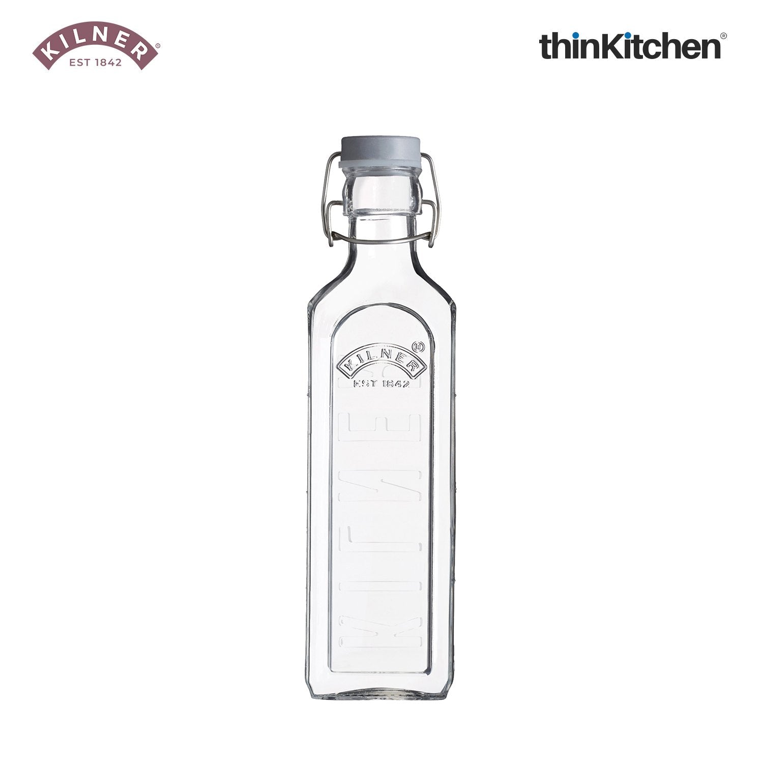 Kilner 0 6 Litre New Clip Top Bottle - 2