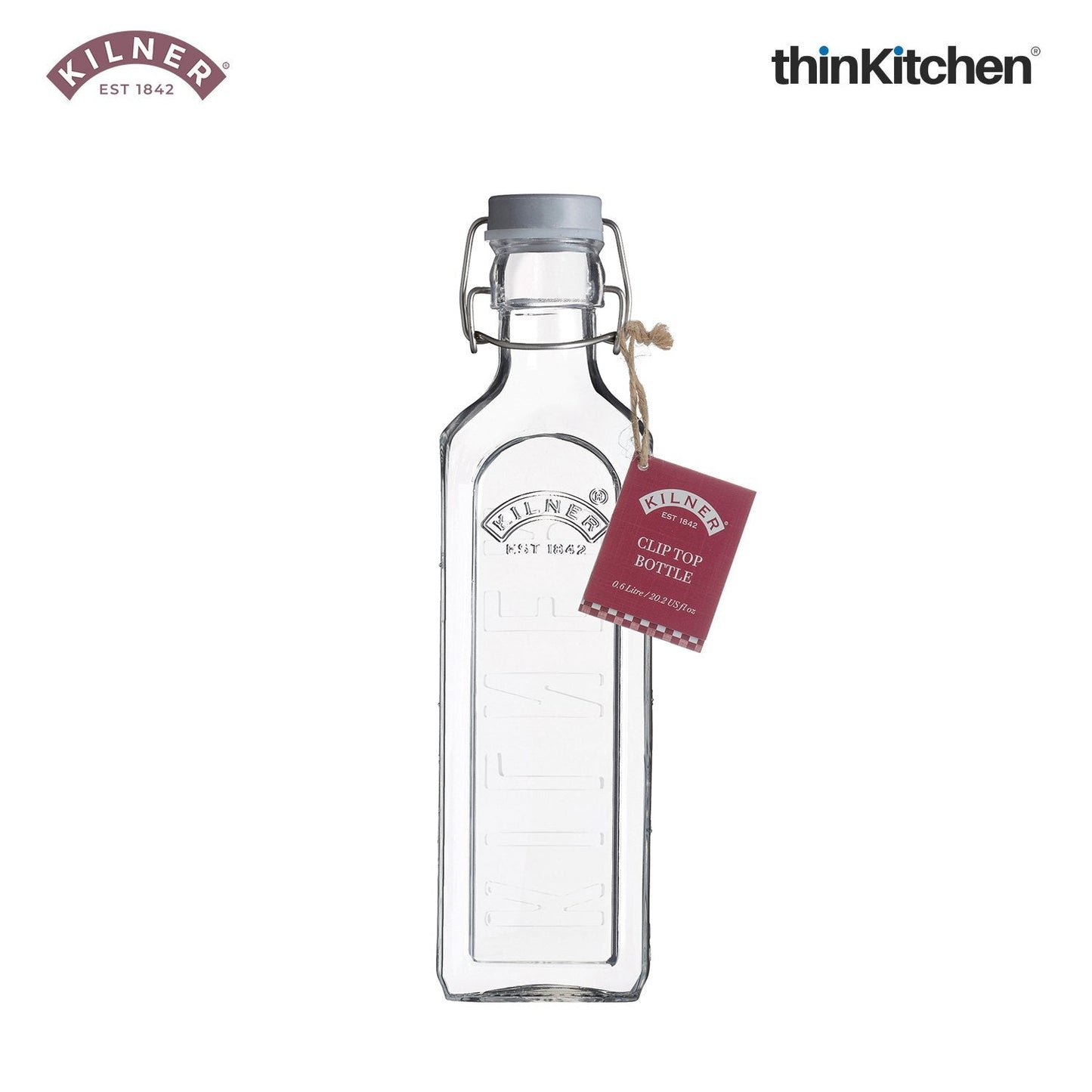 Kilner 0 6 Litre New Clip Top Bottle