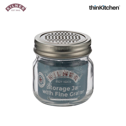 Kilner Storage Jar With Fine Grater Lid 250 Ml
