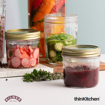 Kilner Wide Mouth Preserve Jar 0.2 Litre
