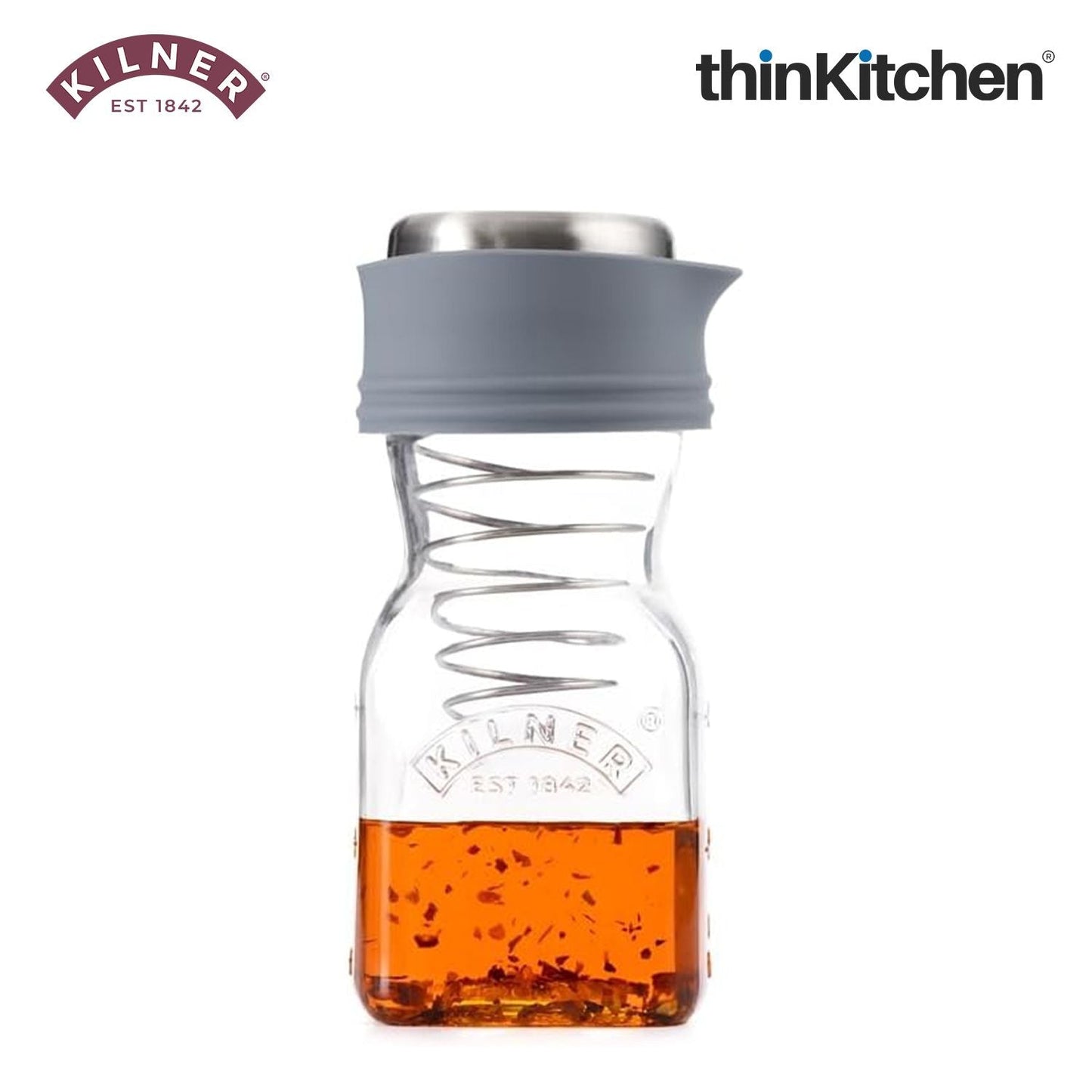 Kilner Salad Dressing Maker Juice and Sauce Bottle