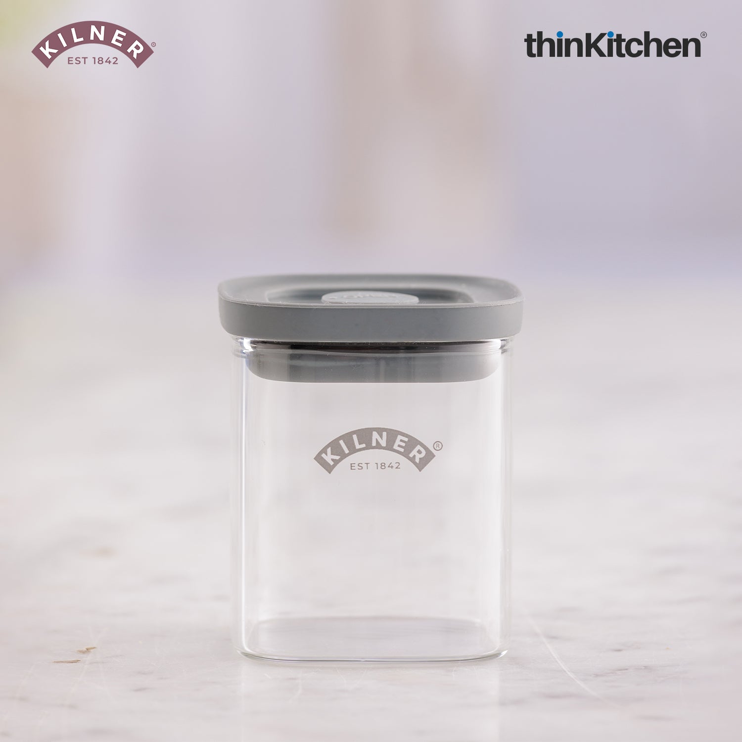 Kilner FRESH STORAGE SQUARE SPICE JAR 0.16 LITRE - 2