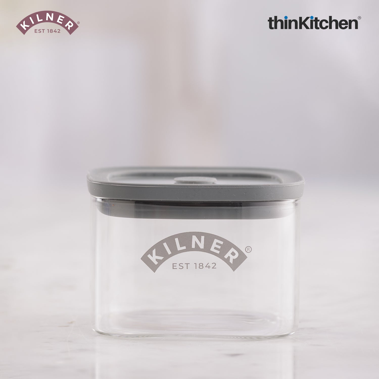 Kilner FRESH STORAGE SQUARE JAR 0.5 LITRE - 6
