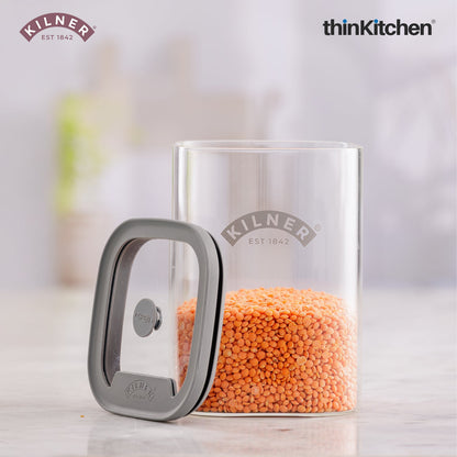 Kilner FRESH STORAGE SQUARE JAR 1 LITRE
