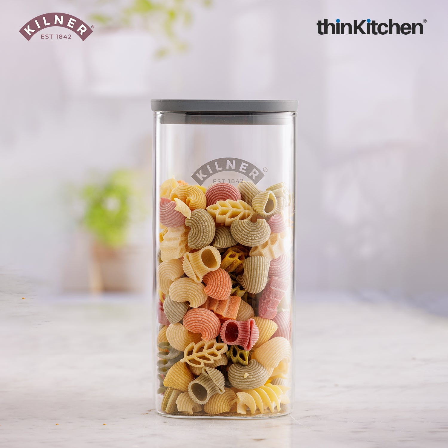 Kilner FRESH STORAGE SQUARE JAR 1.5 LITRE - 1