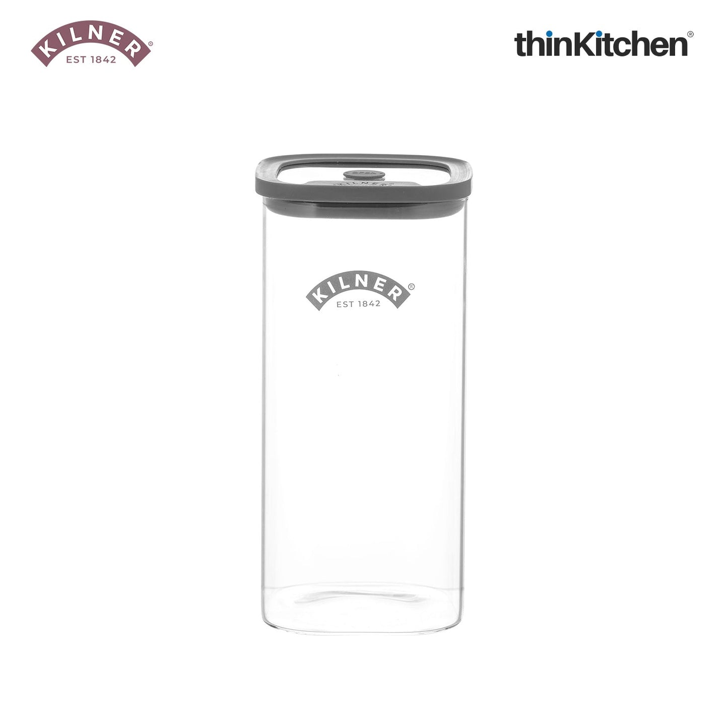 Kilner FRESH STORAGE SQUARE JAR 1.5 LITRE