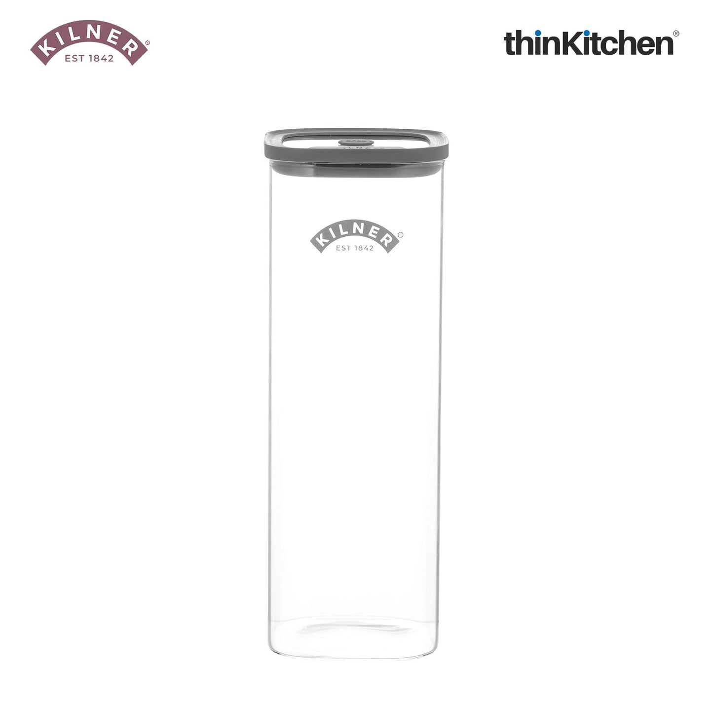 Kilner FRESH STORAGE SQUARE JAR 2 LITRE