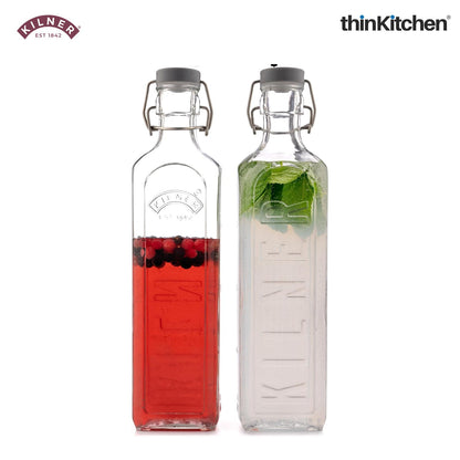 Kilner 1 Litre New Clip Top Bottle