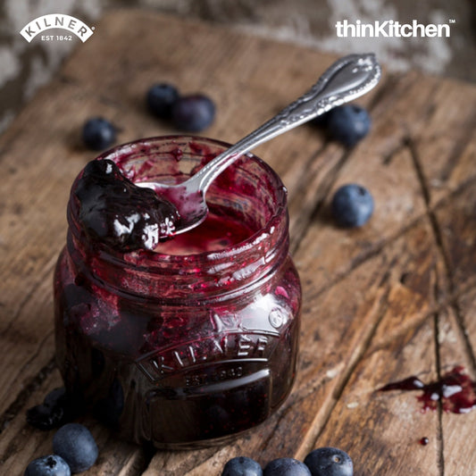 Kilner Premium Glass Preserve Jar 0.25 Litre | Small 250ml Canning & Jam Jar with Lid