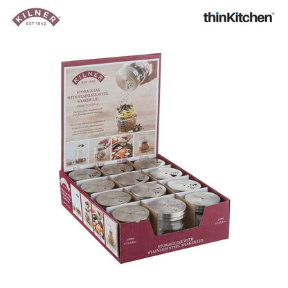 Kilner 0.25 Litre Storage Jar with Premium Shaker Lid