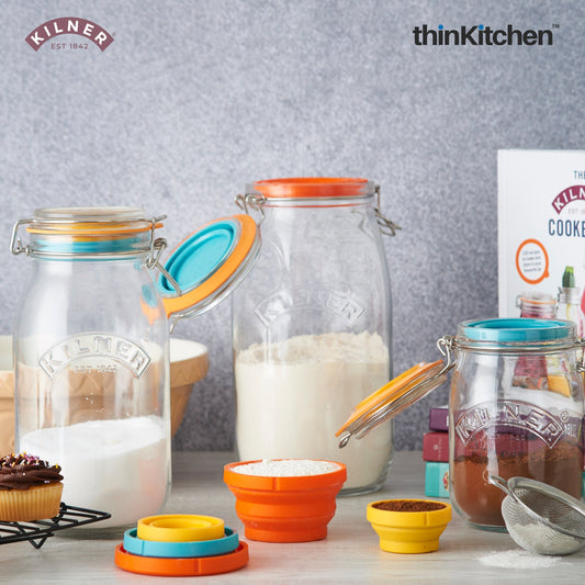 Kilner Clip Top Round Glass Jar – Iconic, Airtight & Eco-Friendly Pantry Storage Solution