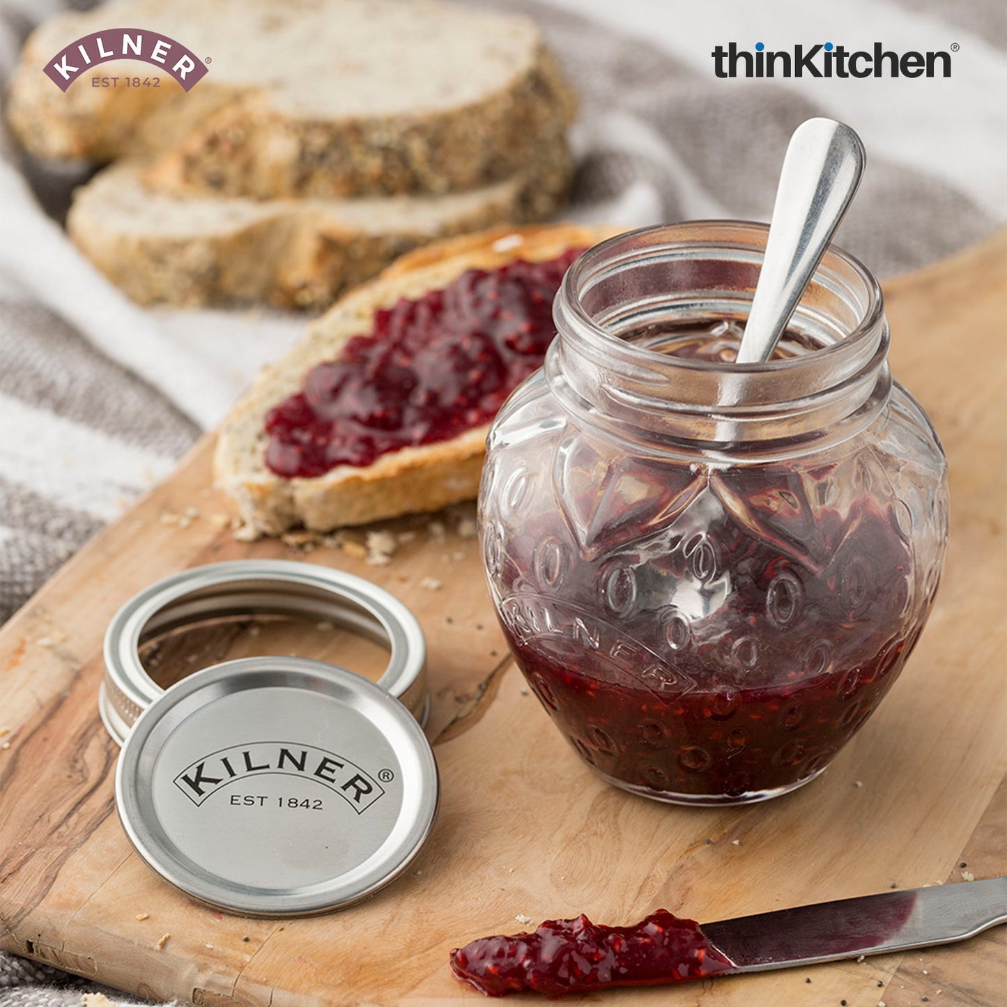 Kilner 0.4LT STRAWBERRY FRUIT JAR