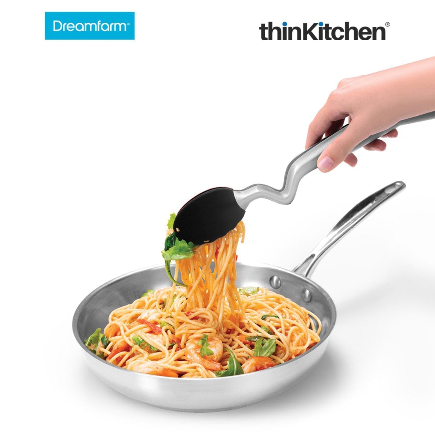 The Dreamfarm Power Prep Kit: Clongs Stainless-Steel Tongs with Silicone Heads x Ograte Two-sided Speed Grater x Sharple Self-Sharpening Vegetable Peeler - 2