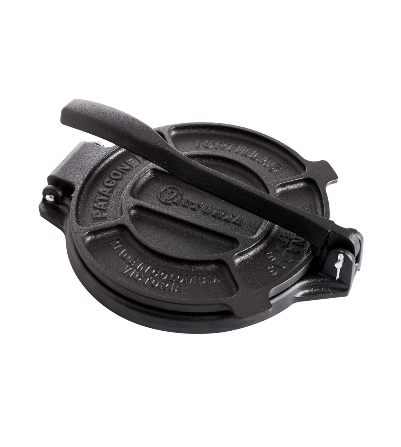 Victoria 8-Inch Cast Iron Tortilla Press | Commercial-Grade Tortilla Maker for Tortillas, Tacos, Roti, Puri & More | Durable HD Iron, Made in Colombia - 15