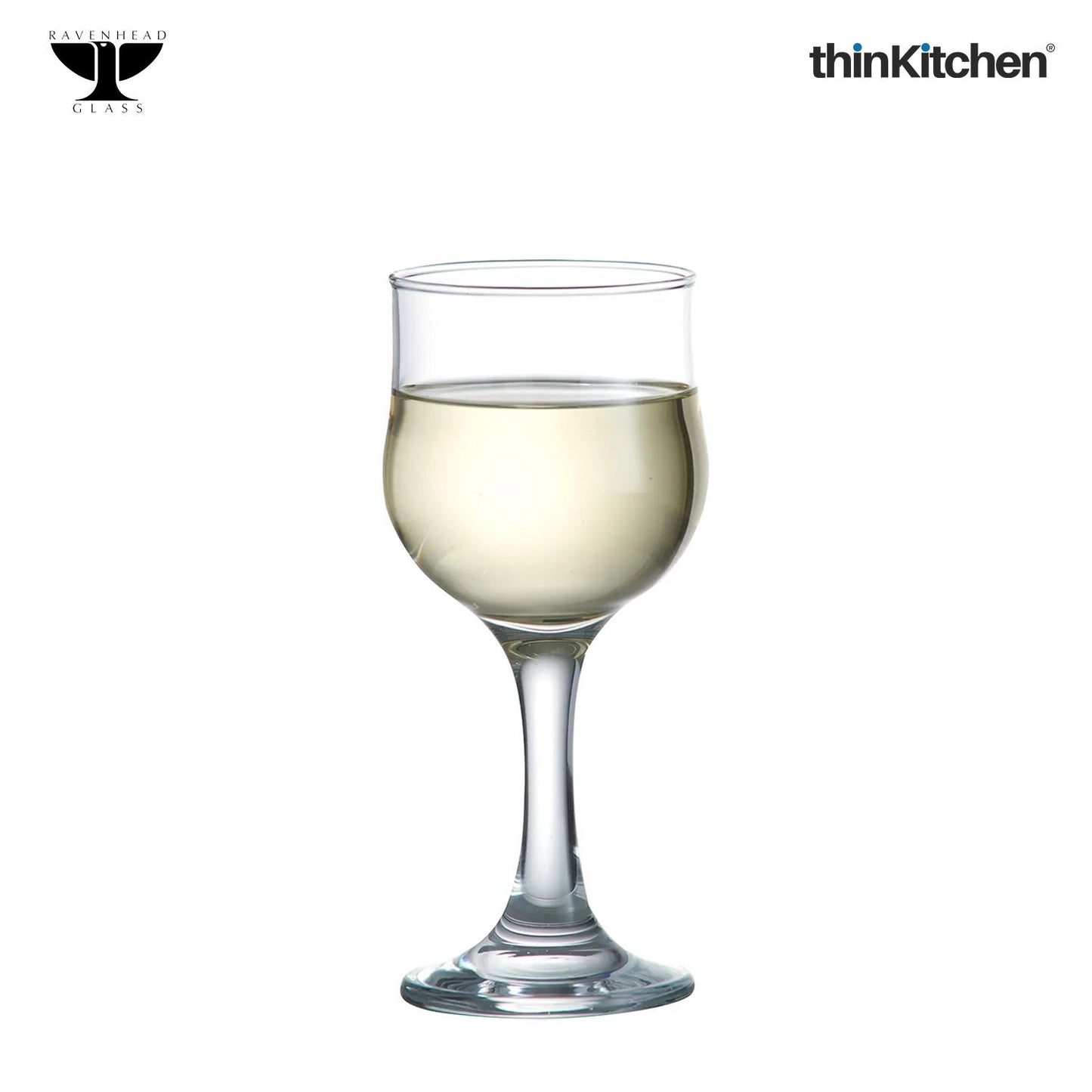 Ravenhead Tulip set of 4 White Wine Glasses, 20 CL