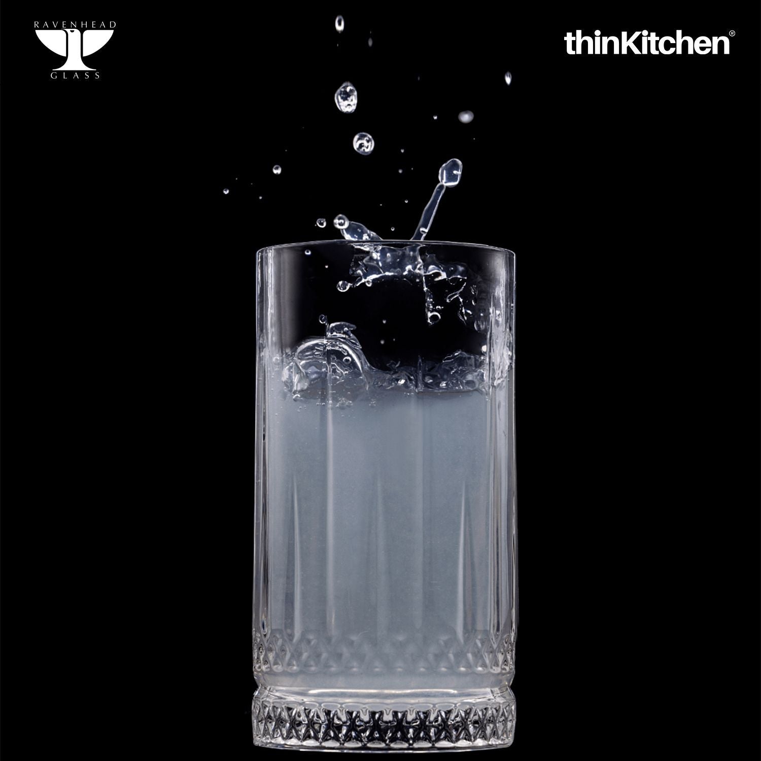 Ravenhead Winchester Set of 2 Hiball Glasses 45cl - 1