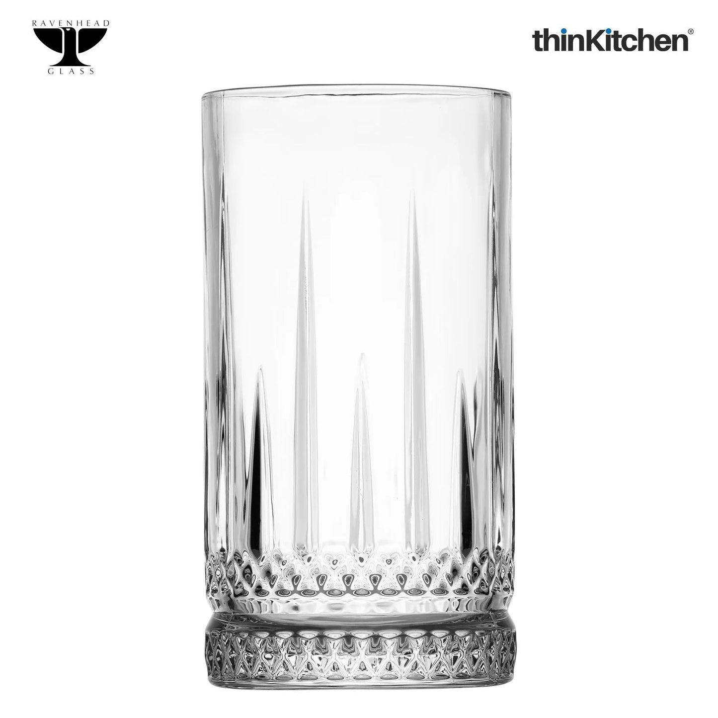 Ravenhead Winchester Set of 2 Hiball Glasses 45cl
