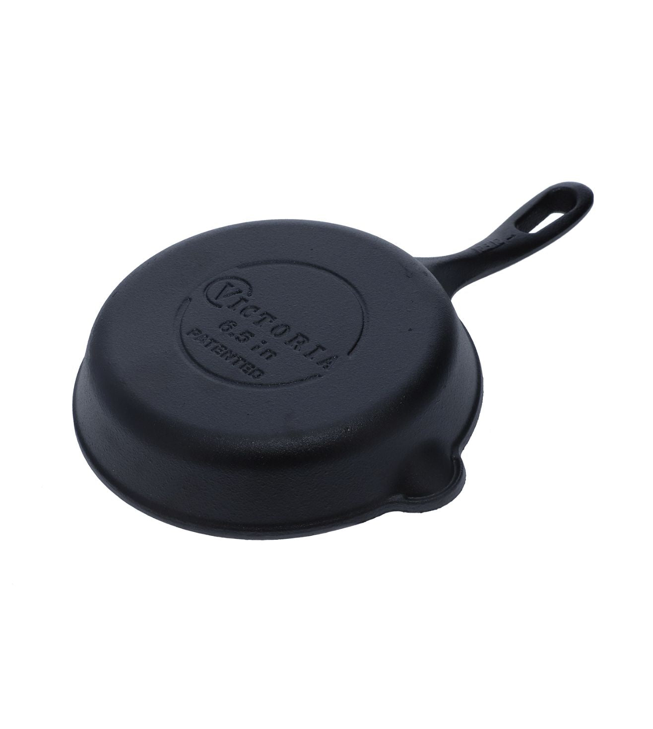 Victoria 6.5 Inch Mini Cast Iron Skillet. Small Frying Pan,Seasoned with 100% Kosher Certified Non-GMO Flaxseed Oil (SKL-206)