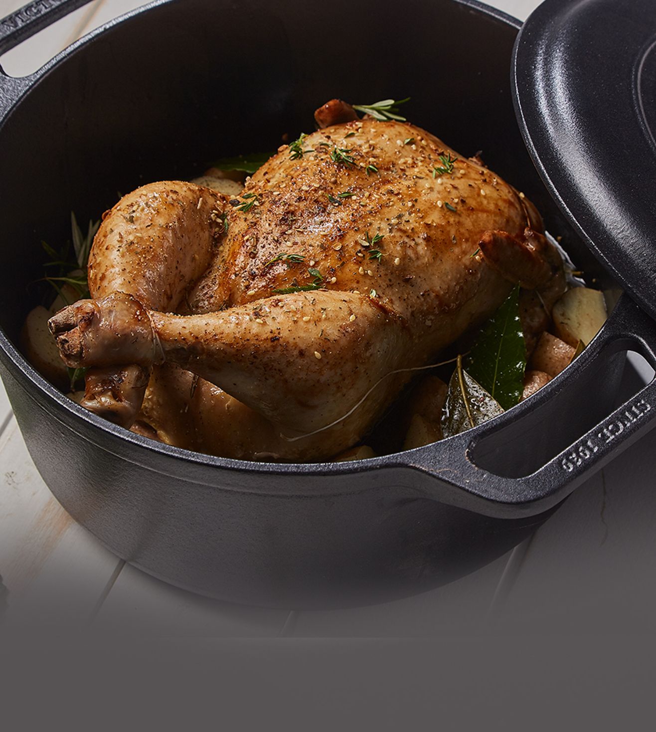 Victoria 6-Quart Cast Iron Dutch Oven with Lid and Dual Loop Handles, Seasoned with Flaxseed Oil, Made in Colombia,Black - 13