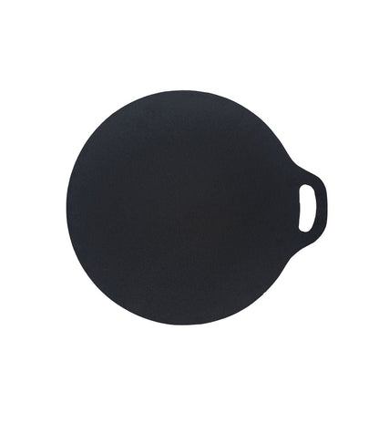 Victoria 12-Inch Cast Iron Tawa Dosa Pan | Pre-Seasoned Cast Iron Dosa Tawa, Crepe & Pizza Pan with Loop Handle | Durable Cast Iron Dosa Pan Made in Colombia