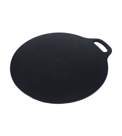 Victoria 12-Inch Cast Iron Tawa Dosa Pan | Pre-Seasoned Cast Iron Dosa Tawa, Crepe & Pizza Pan with Loop Handle | Durable Cast Iron Dosa Pan Made in Colombia
