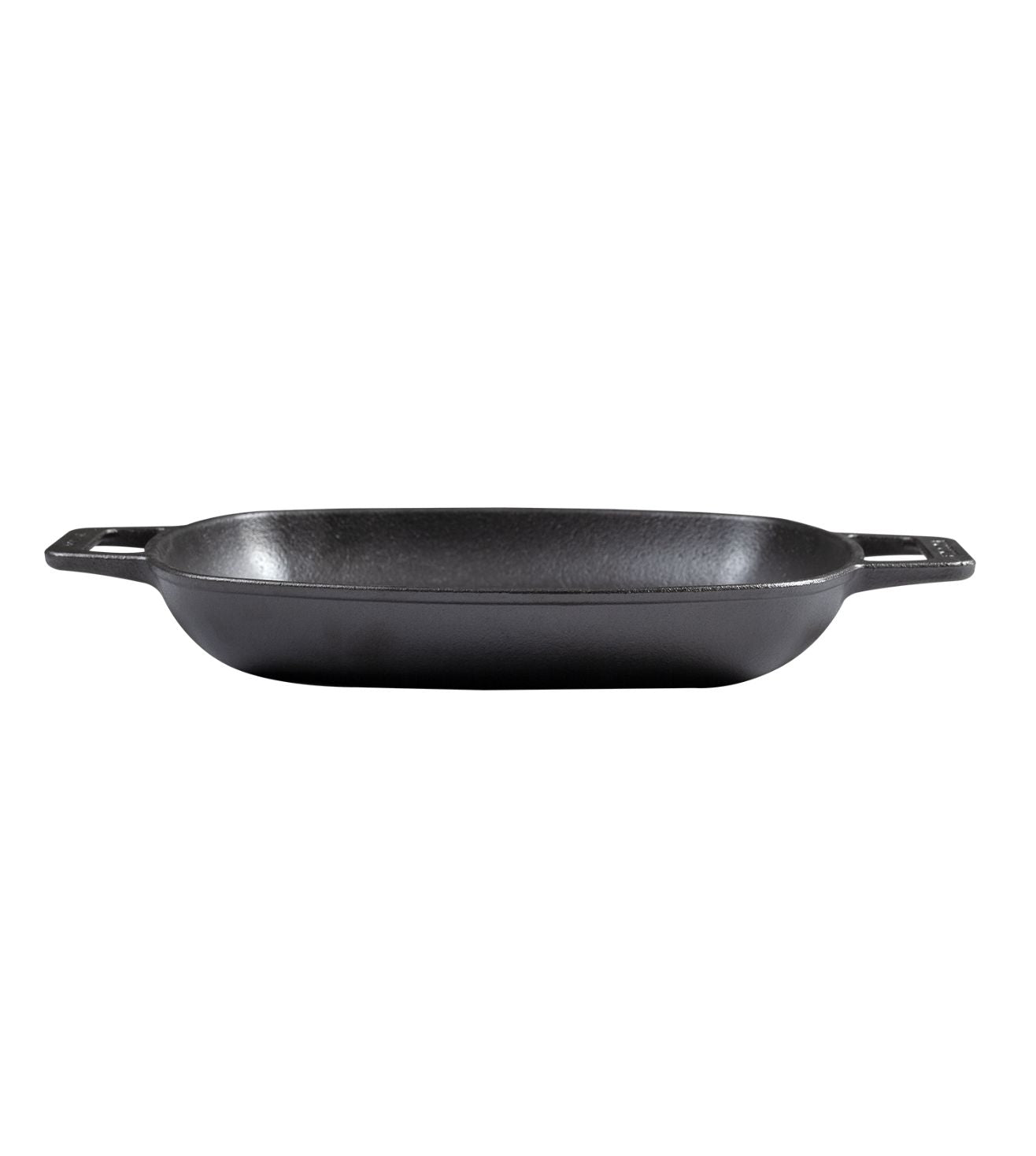 Victoria Cast Iron Square Grill Pan with Double Loop Handles, Made in Colombia, 10 Inches