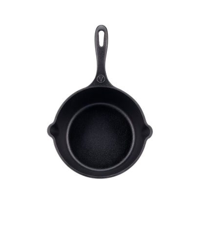 Victoria Cast Iron Saucepan, Cast Iron Melting Pot, Made in Colombia, 0.45QT