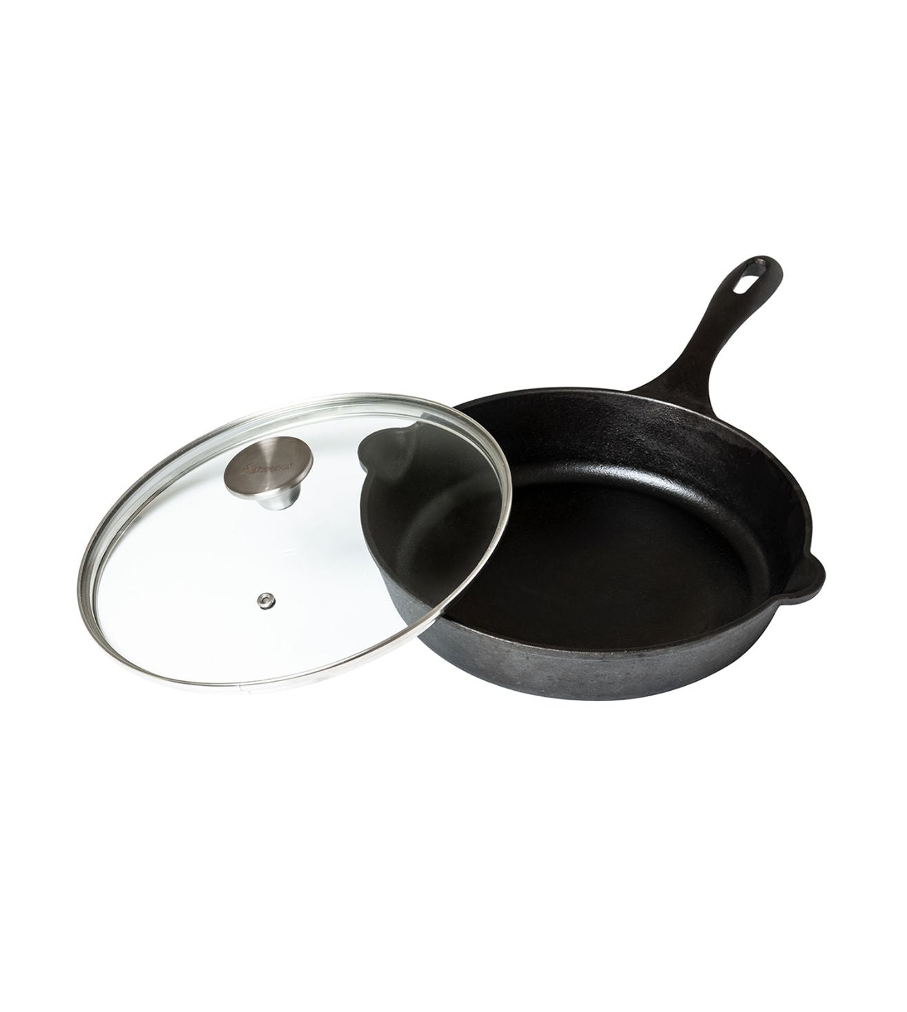 Victoria Round 10-Inch Glass Lid for Cast Iron Skillet or Pan, Custom Made for Only Victoria Brand, Diameter 9.5-Inch