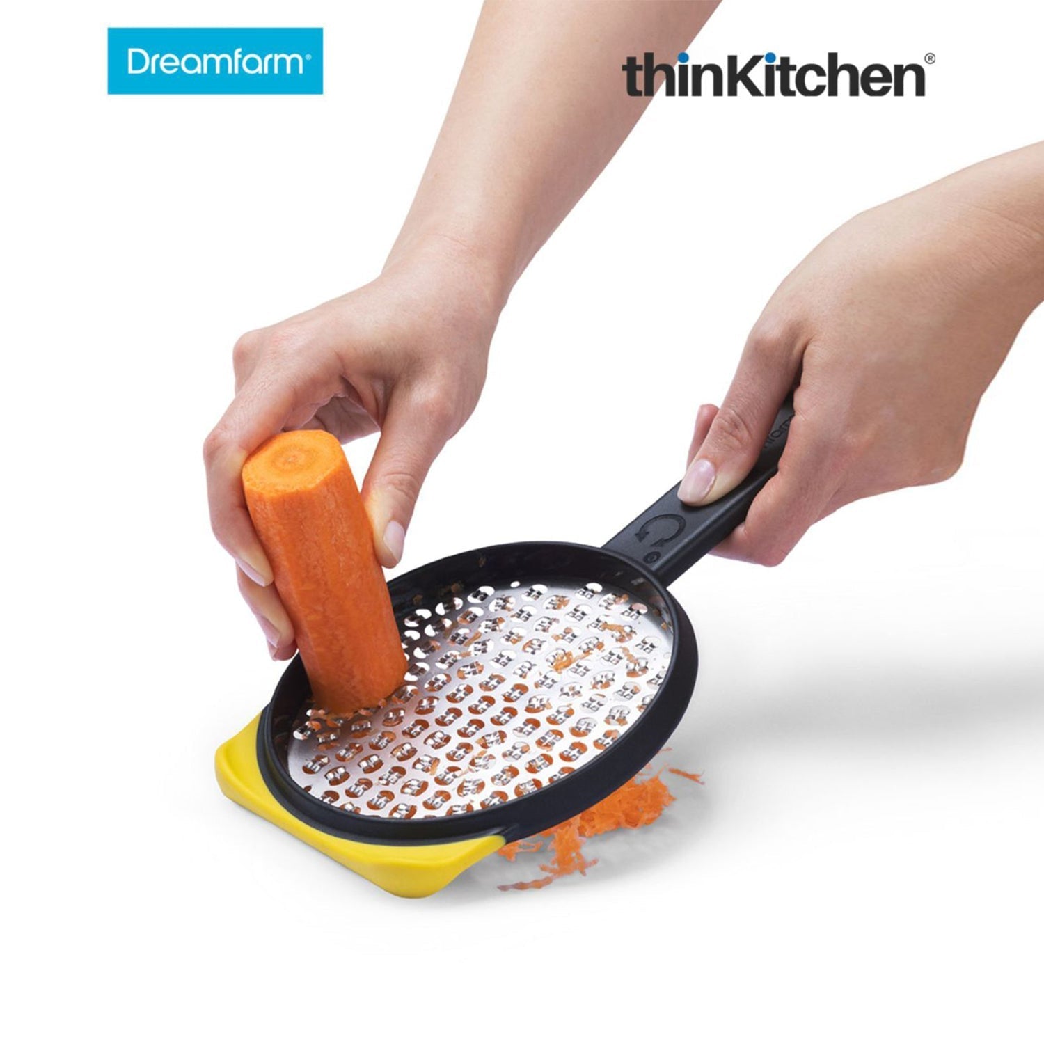 The Dreamfarm Power Prep Kit: Clongs Stainless-Steel Tongs with Silicone Heads x Ograte Two-sided Speed Grater x Sharple Self-Sharpening Vegetable Peeler - 12