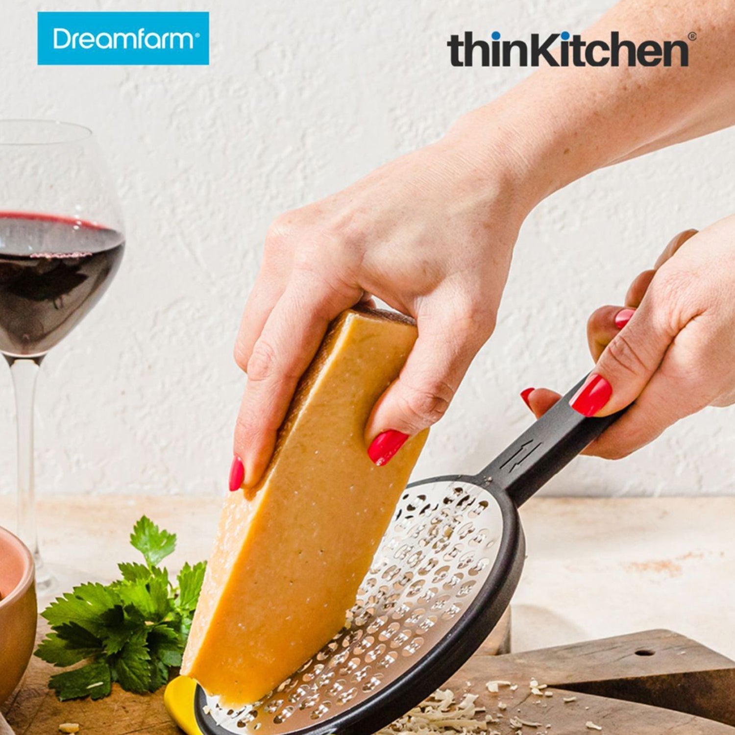 The Dreamfarm Power Prep Kit: Clongs Stainless-Steel Tongs with Silicone Heads x Ograte Two-sided Speed Grater x Sharple Self-Sharpening Vegetable Peeler - 10