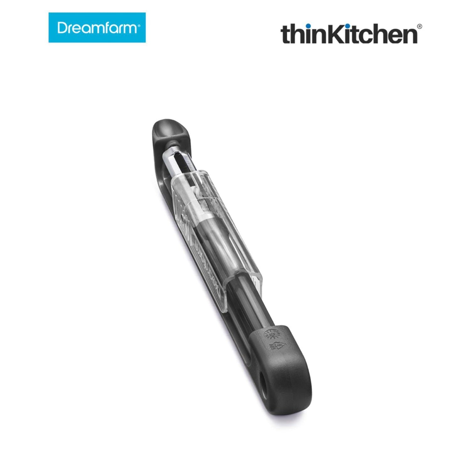 The Dreamfarm Power Prep Kit: Clongs Stainless-Steel Tongs with Silicone Heads x Ograte Two-sided Speed Grater x Sharple Self-Sharpening Vegetable Peeler - 16